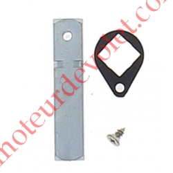 Carré de 10x10 Lg 47,5 mm à Associer au Support Moteur Axial XQ50 en Oméga AXPS