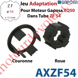 Jeu d'Adaptation pour Moteur Gaposa XQ 50 dans Tube Zf 54