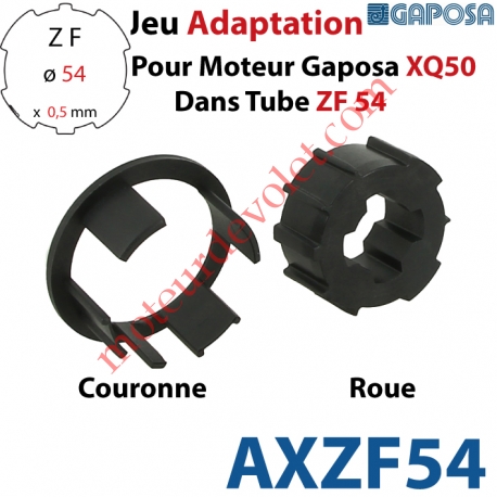 Jeu d'Adaptation pour Moteur Gaposa XQ 50 dans Tube Zf 54