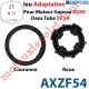 Jeu d'Adaptation pour Moteur Gaposa XQ 50 dans Tube Zf 54