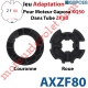 Jeu d'Adaptation pour Moteur Gaposa XQ 50 dans Tube Zf 80
