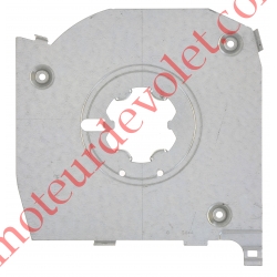 Flasque de Guidage pour CX22 & Support Moteur Somfy LT TH en Acier Galvanisé 10/10 ème Montage à Gauche dans Coffre Soprof