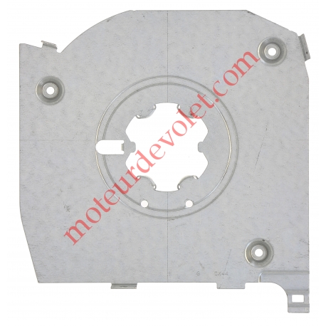 Flasque de Guidage pour CX22 & Support Moteur Somfy LT TH en Acier Galvanisé 10/10 ème Montage à Gauche dans Coffre Soprof