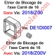 Vis Pointeau Tête Fendue de 6 x 6 mm pour Bague de Blocage Carré de 16 2018/Z00