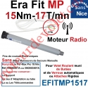 Moteur Nice Radio Era Fit MP 15/17 Av FdC Electro & Fréquence 433,92MHz Rolling Code M 50