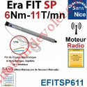 Moteur Nice Radio Era Fit SP 6/11 Av FdC Electro & Fréquence 433,92MHz Rolling Code S 35