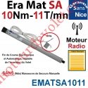 Moteur Nice Radio Era Mat SA 10/11 Av FdC Electro & Fréquence 433,92MHz Rolling Code Série S (Small ø35mm)
