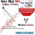 Moteur NéoMat MA 50/12 Av FdC Electro & Radio 433,92MHz Rolling Code M 50