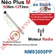 Moteur NéoPlus M 50/12 Radio 433,92MHz Rolling Code M 50