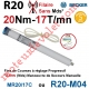 Moteur Filaire Avec FdC à Réglage Progressif 20/17 Becker sans Mds Autre Réf MR20/17C