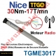Moteur TT Go Radio 30/17 Avec FdC Electroniques Série M (Medium ø45mm)