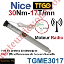 Moteur TT Go Radio 30/17 Avec FdC Electroniques Série M (Medium ø45mm)