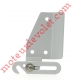 Gâche Réglable Loq Tend Droit Av Supp Alu Laq Gris ± Ral 7035 pr Jal Pvc