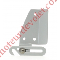 Gâche Réglable Loq Tend Droit Av Supp Alu Laq Gris ± Ral 7035 pr Jal Pvc