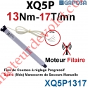 Moteur 13/17 XQ5P Fins de Courses Progressifs sans Mds