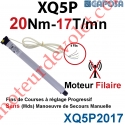 Moteur 20/17 XQ5P Fins de Courses Progressifs sans Mds