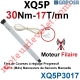 Moteur 30/17 XQ5P Fins de Courses Progressifs sans Mds