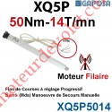 Moteur 50/14 XQ5P Fins de Courses Progressifs sans Mds