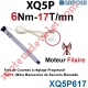 Moteur 6/17 XQ5P Fins de Courses Progressifs sans Mds