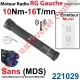Moteur Bubendorff Radio RG Gauche 10 Nm sans Mds et son Emetteur Mural