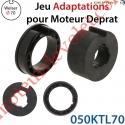 Jeu d'Adaptation pour Moteur Deprat dans Tube Welser 70 à Goutte Plate