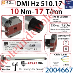 Moteur Simu Radio Hz01 DMI5 10/17 Avec Mds