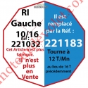Moteur Bubendorff Radio RI Gauche 10 Nm sans Mds et son Emetteur Mural