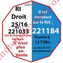 Moteur Bubendorff Radio RI Droit 25 Nm sans Mds et son Emetteur Mural