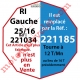 Moteur Bubendorff Radio RI Gauche 25 Nm sans Mds et son Emetteur Mural