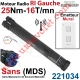 Moteur Bubendorff Radio RI Gauche 25 Nm sans Mds et son Emetteur Mural