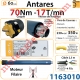 Moteur Somfy Antares 70/17 LT 60