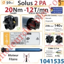 Moteur Solus 2 PA 20/12 LT 50 sans Mds