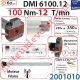 Moteur Filaire Avec Mds T6 Dmi 100/12 Avec FdC à Réglage Progressif