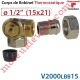 Corps de Robinet Thermostatique Triaxe à Gauche 1/2" M30 x 1,5