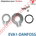 Adaptateur pour Danfoss Types RAV et RAVL sur Tête Electronique de Radiateur HR92 pour Système EvoHome