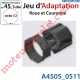 Jeu d'Adaptation pour Moteur Cherubini 45 dans Tube Octo 52