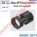 Jeu d'Adaptation pour Moteur Cherubini 45 dans Tube Octo 52