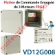 Platine Electro-mécanique de Commande Groupée de 3 Moteurs PRG3