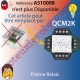 Platine Electro-mécanique de Commande Groupée de 2 Moteurs dans Coffret Etanche ip44 87x87mm