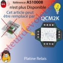 Platine Electro-mécanique de Commande Groupée de 2 Moteurs dans Coffret Etanche ip44 87x87mm