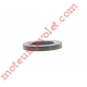 Rondelle d'usure Epaisseur 3 mm en Matériau Composite Noir ± Ral 9005 pour Gond ø 14mm