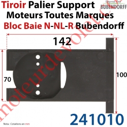 Tiroir Palier Support pour Moteur Toutes Marques dans Bloc Baie Bubendorff