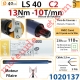 Moteur LS 40 13/10 C2 Avec Carré de 10 sans Mds Double Isolation Classe II