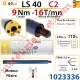 Moteur LS 40 9/16 Sans Carré  sans Mds Double Isolation Classe II Sans Fil de Terre