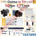 Moteur Oximo 10/17 TH io (Tête Etroite) LT 50 sans Mds