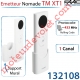 Emetteur Nomade 1 Canal TM XT1 433MHz Rolling Code Avec Support Mural