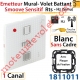 Emetteur Mural Smoove Sensitif Rts Blanc pour Volet Battant Sans Cadre