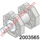 Embout côté Opposé octo 60 mm ø 14 avec méplat de 9 mm