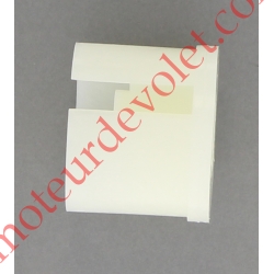 Embout pour Tube ø 40 Rond ou à Goutte Sortie Carré 7 Femelle Profondeur xx mm