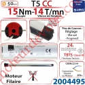 Moteur T5CC 15/14 24 v cc sans Mds